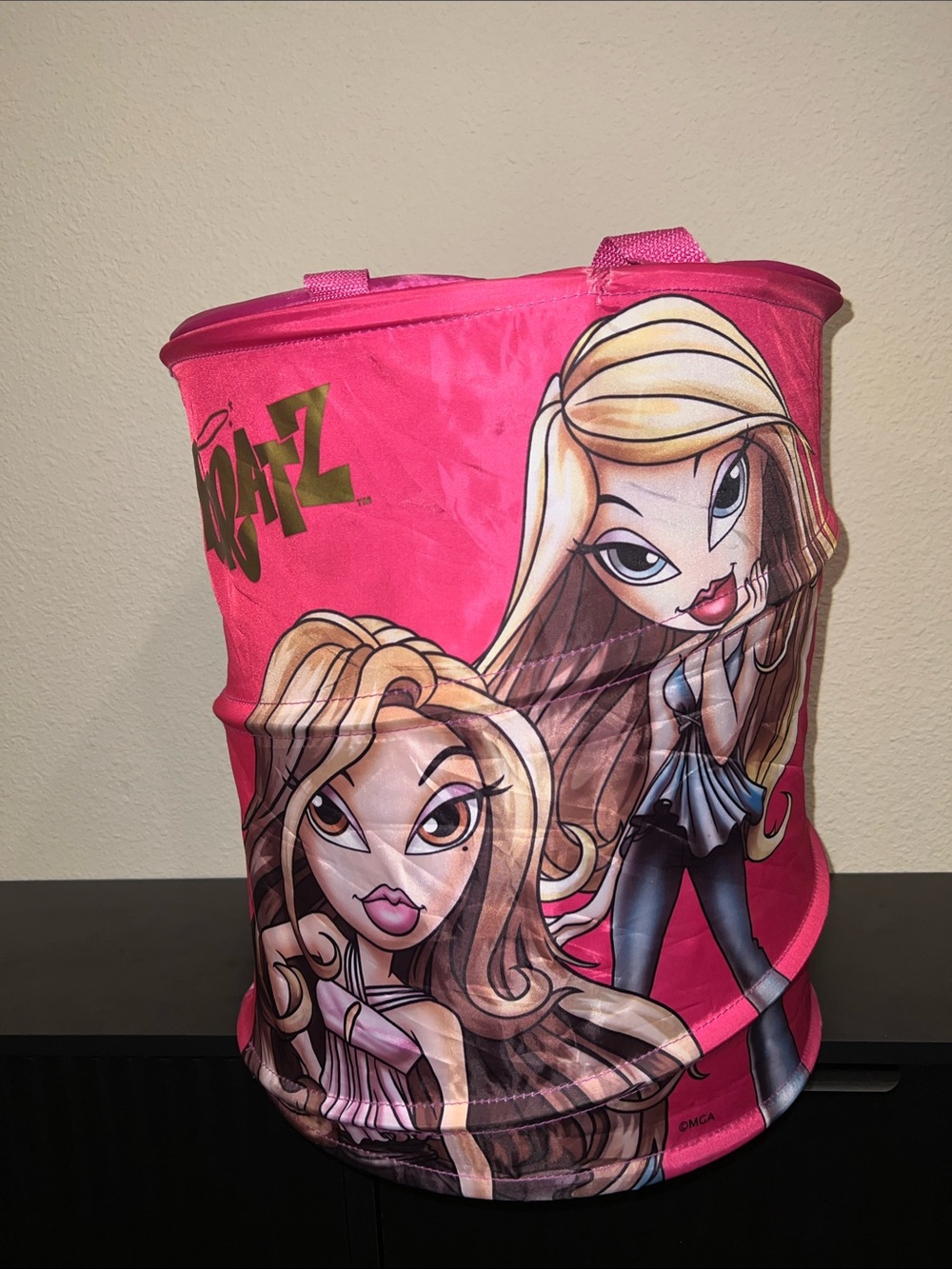 Bratz Vintage Hamper Collapsible Bin Storage